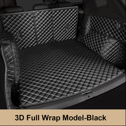 Black Leather Trunk Mat
